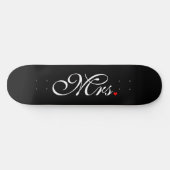 Skateboard Mme Femme Marié Ses Hers Nouvelles Maisons (Horz)