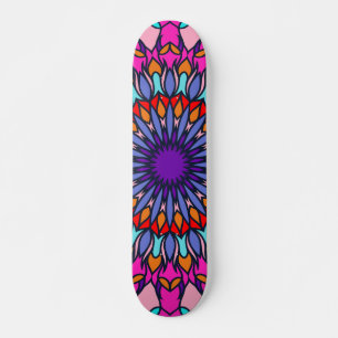 Skateboard Mode été motif Colorful Vintage tendance