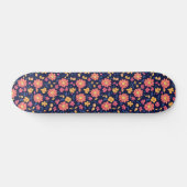Skateboard Modèle de fleurs rétro (Horz)