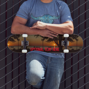 Skateboard Modèle de photo horizontale 3x2