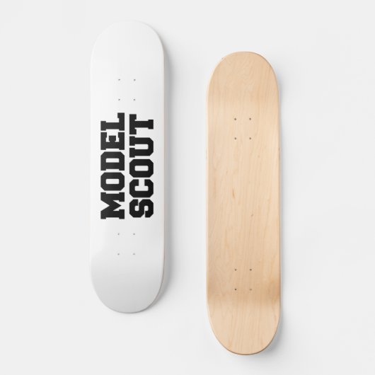 SKATEBOARD MODÈLE DE SCOUT (Recto)