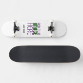 SKATEBOARD MODÈLE DE TEXTE D'IMAGE BLANCHE SIMPLE MODERNE (Horz)