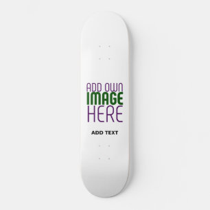 SKATEBOARD MODÈLE DE TEXTE D'IMAGE BLANCHE SIMPLE MODERNE