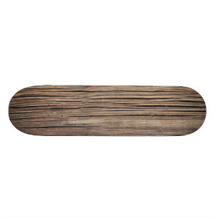 Skateboard Modèle en bois patiné d'arrière - plan de planc