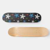 Skateboard Modèle floral (Horz)
