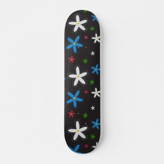 Skateboard Modèle floral (Devant)