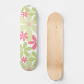 Skateboard Modèle floral cool (Recto)