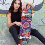 Skateboard Modèle floral moderne et coloré<br><div class="desc">Ce design moderne présente un motif floral moderne coloré #skateboard #skateboard #skateboard #skateboard #skateboard #skateboard #skateboard #skateboard #life #skatepark #skateshop #skateboard #skatedamnday #skateboarder #skateboard #skatergirl #trendy #cool #outdoor #girly</div>