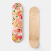 Skateboard Modèle moderne du Colorful Abstract art custom (Recto)