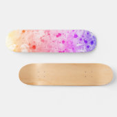 Skateboard Modèle personnalisé tendance rose bleu pourpre ver (Horz)