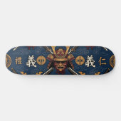 Skateboard Modèle sans couture des vertus du code Bushido des (Horz)