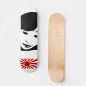 Skateboard Modèle Sun levant féminin japonais (Recto)