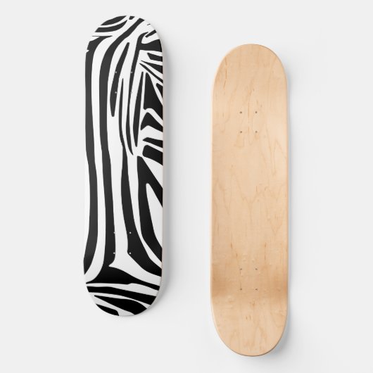 Skateboard Modèle Zèbre (Recto)
