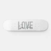 Skateboard Modern, simple, chic, cool design Love San Antonio (Horz)
