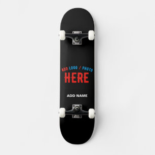 SKATEBOARD MODERNE ET MODERNE PERSONNALISABLE NOIR VÉRIFIÉ