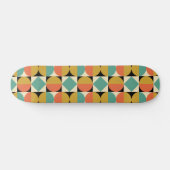 Skateboard Moderne Géométrique Abstrait du Milieu du Siècle (Horz)