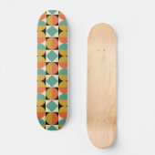 Skateboard Moderne Géométrique Abstrait du Milieu du Siècle (Recto)