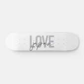 Skateboard Moderne, simple, cool, design urbain Aimer Japon (Horz)