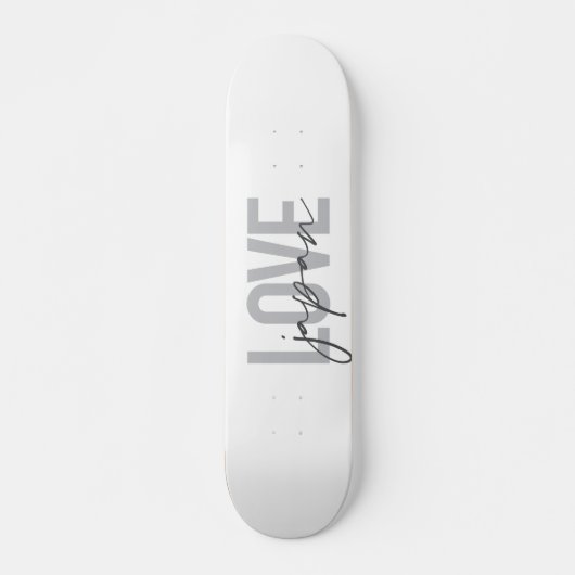 Skateboard Moderne, simple, cool, design urbain Aimer Japon (Devant)