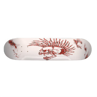 Skateboard Mohawk flamboyant