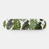 Skateboard Moitié du tuyau feuille Monstera (Horz)