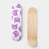 Skateboard Mollycat Muddle Blue (Recto)