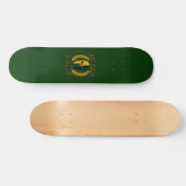 Skateboard Molon Labe Laurels Spartan Forest Décor vert (Horz)