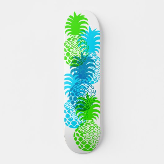 Skateboard Momona Pineapple Hawaiian Tropical (Devant)