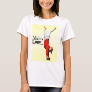 Skateboard Moms Mighty Mama Schaats-o-Rama Classic T-shirt