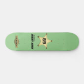 skateboard "Mon nom est juste ici" (Horz)