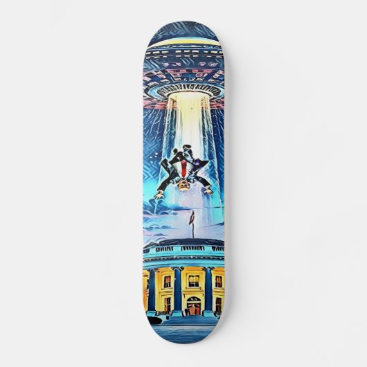 Skateboard Mon rêve américain (Recto)