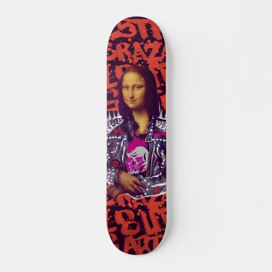 Skateboard Mona Lisa (Devant)