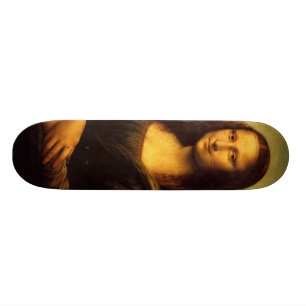 Skateboard Mona Lisa