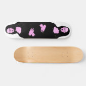 Skateboard Mona Lisa Pop Art Style (Horz)