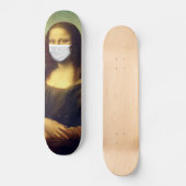 Skateboard Mona Lisa Via Corona Virus (Recto)