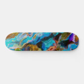 Skateboard Monde Abstrait (Horz)