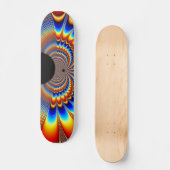 Skateboard Mondes en collision - Fractal (Recto)