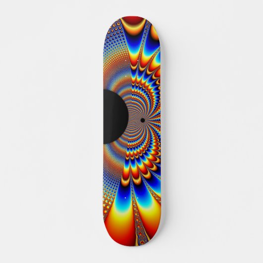 Skateboard Mondes en collision - Fractal (Devant)