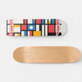 Skateboard Mondrian inimical (Horz)