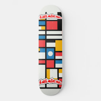 Skateboard Mondrian inimical