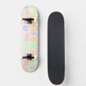 Skateboard Mondrian Pastel (Devant)
