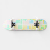 Skateboard Mondrian Pastel 3 (Horz)