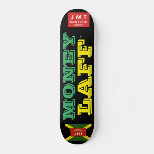 Skateboard MONEY LAFF Planche à roulettes (Recto)