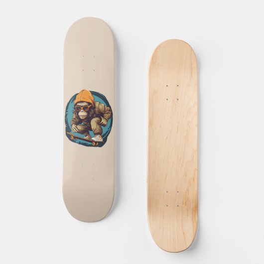Skateboard Monkey (Recto)