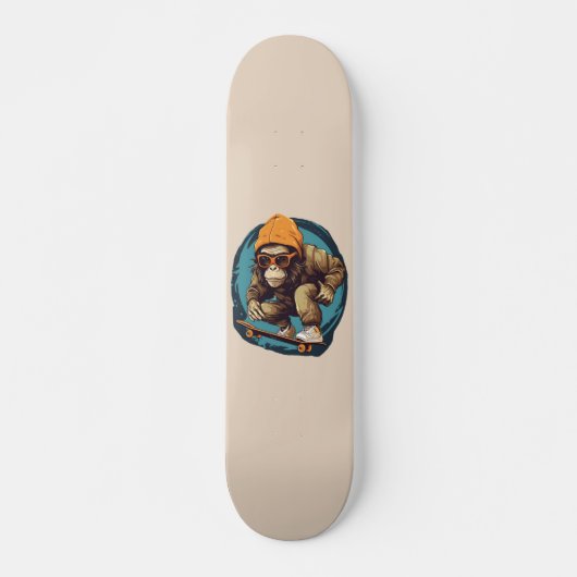 Skateboard Monkey (Devant)