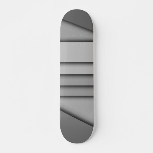 Skateboard Monochrome moderne (Devant)