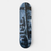 Skateboard Monochrome New York Skyline (Recto)