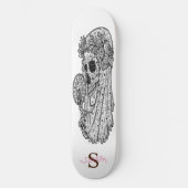skateboard Monogram Pink LUCKY Skull (Recto)