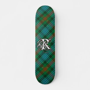 Skateboard Monogramme extrême de Ross de clan de tartan