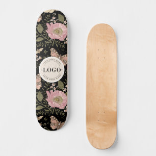 Skateboard Monogramme Floral Botanique de Fleur Sauvage Tenda